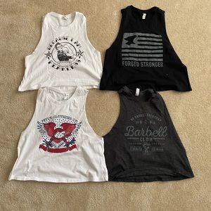 7Five and Combat Iron crop top bundle